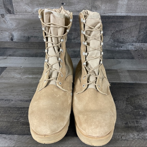 Altama Desert Tan Military Combat Boots Vibram Boots PJ 07-07 5200 - Picture 4 of 11